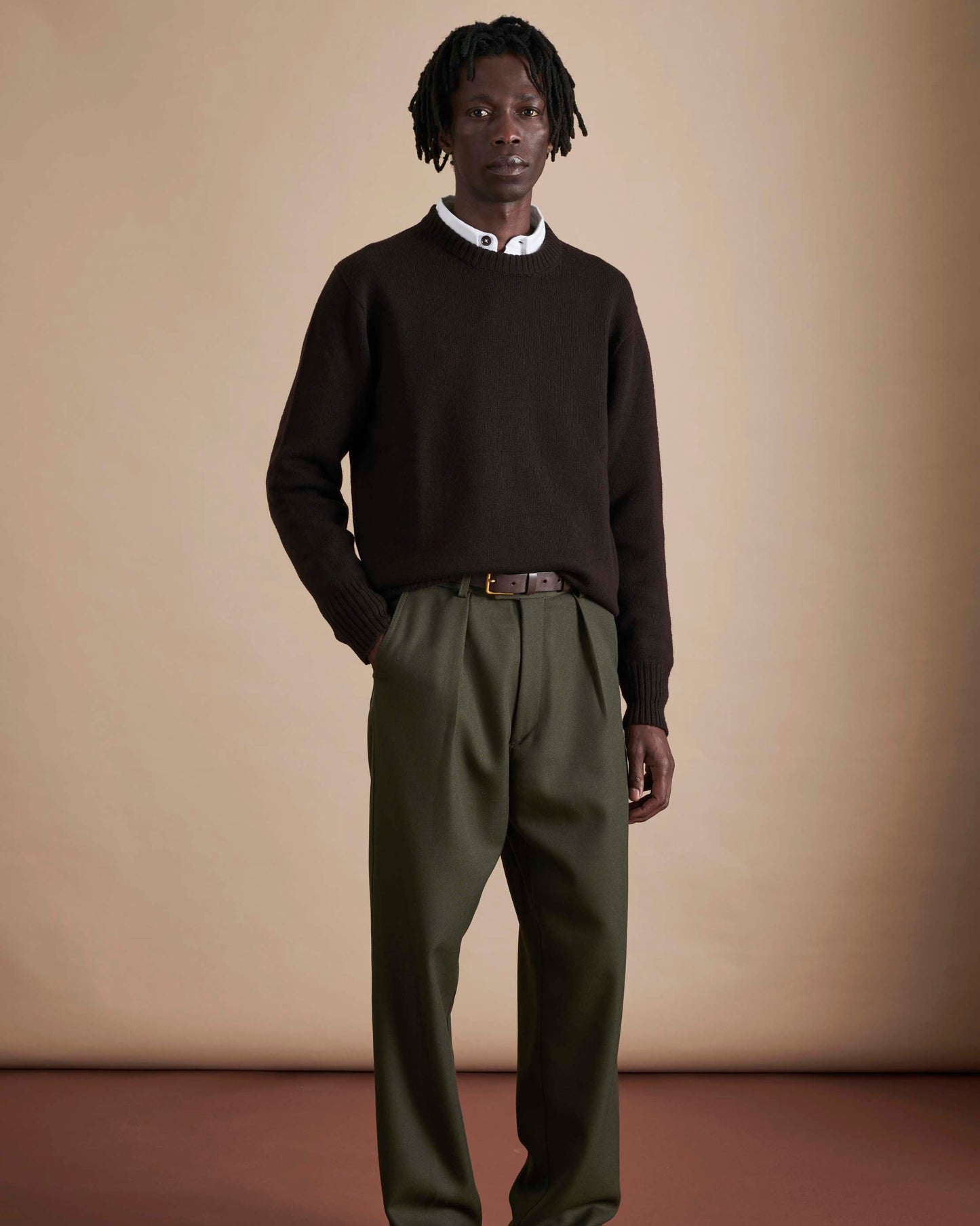 Dark Brown Bridle Belt