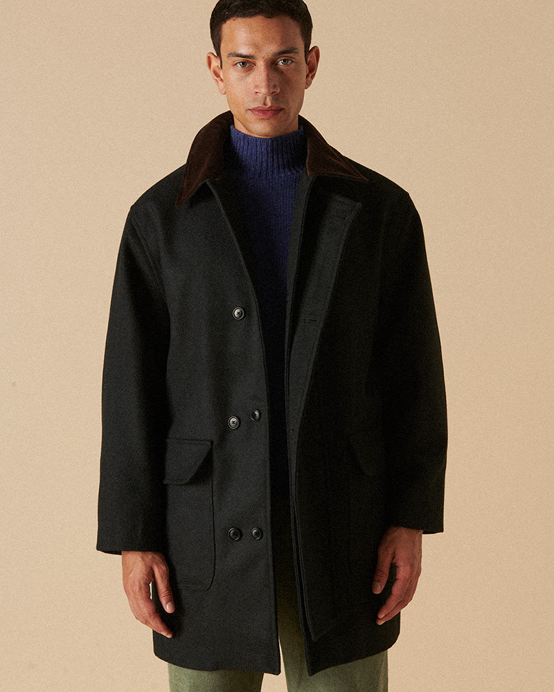 Responder Coat Charcoal Black