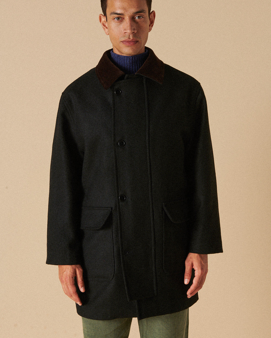 Responder Coat Charcoal Black