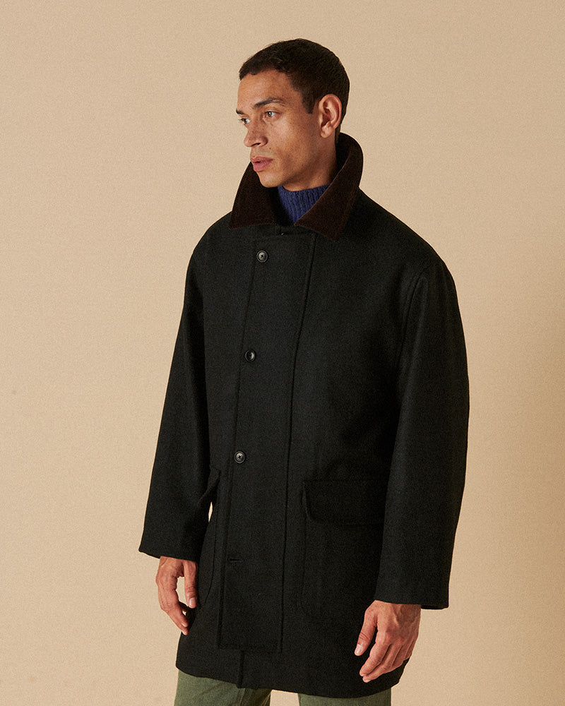 Responder Coat Charcoal Black