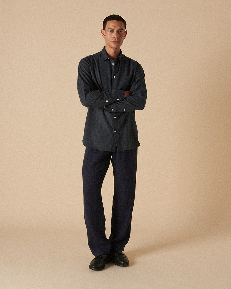 Cotton & Cashmere Signature Flint Twill