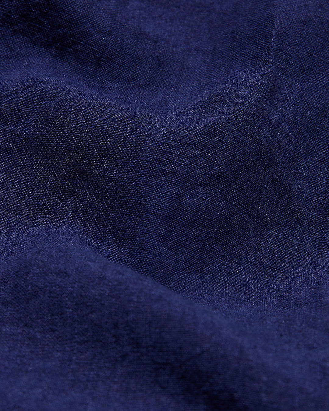 Laundered Linen Suit Jacket Navy Blue