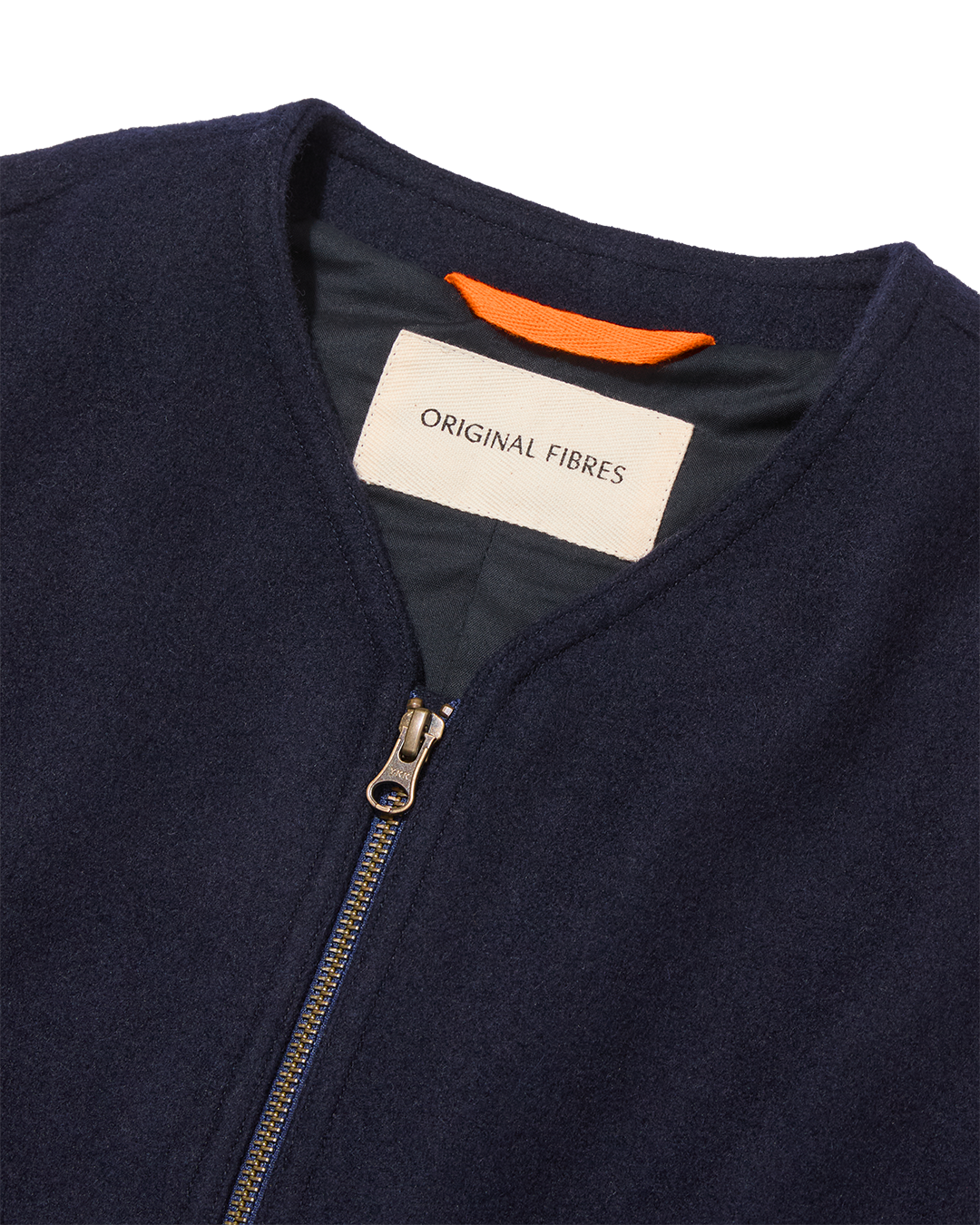 Heavy Wool Gilet Midnight
