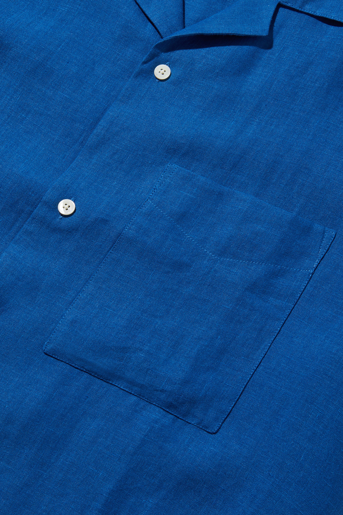 Lightweight Linen Cuban French Blue