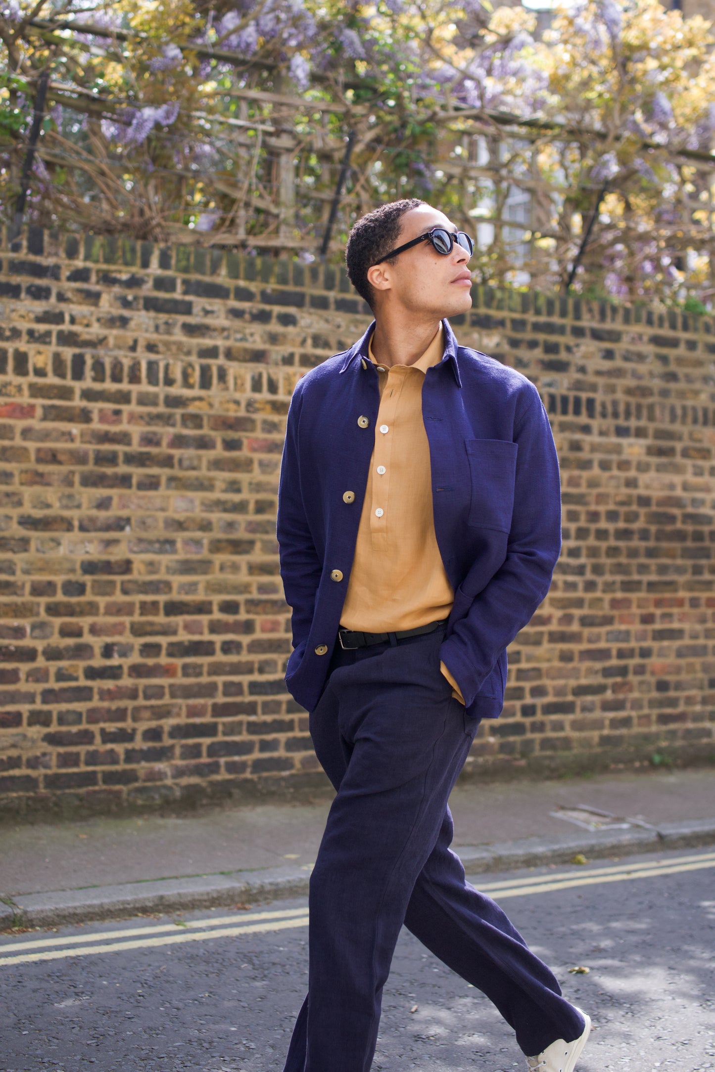 Midweight Railway Jacket Night Blue