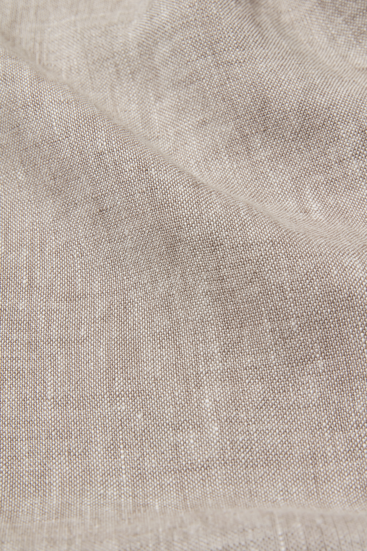 Easy Trousers Oatmeal Yarn-Dye