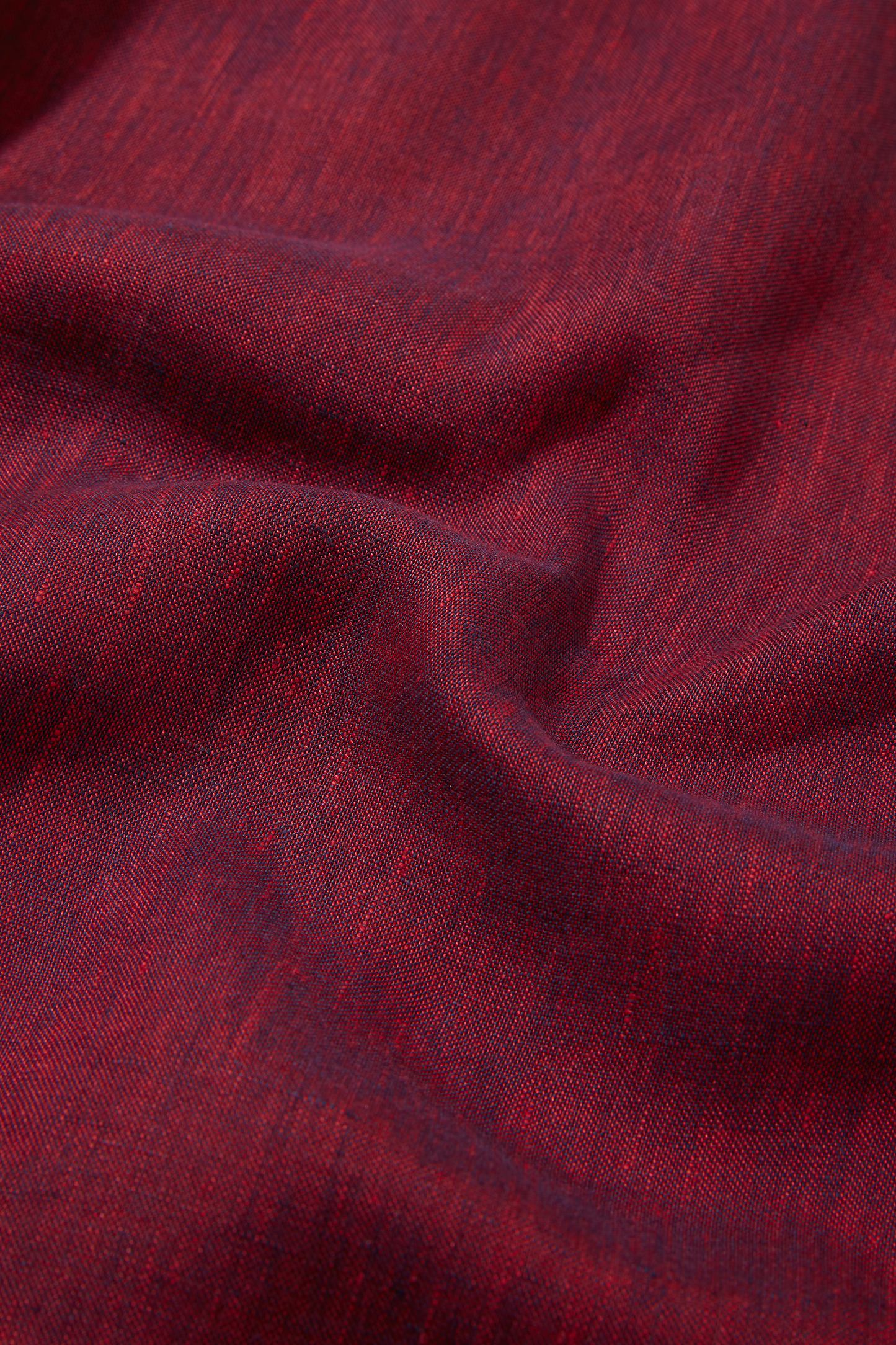 Linen Cuban Shirt Lava