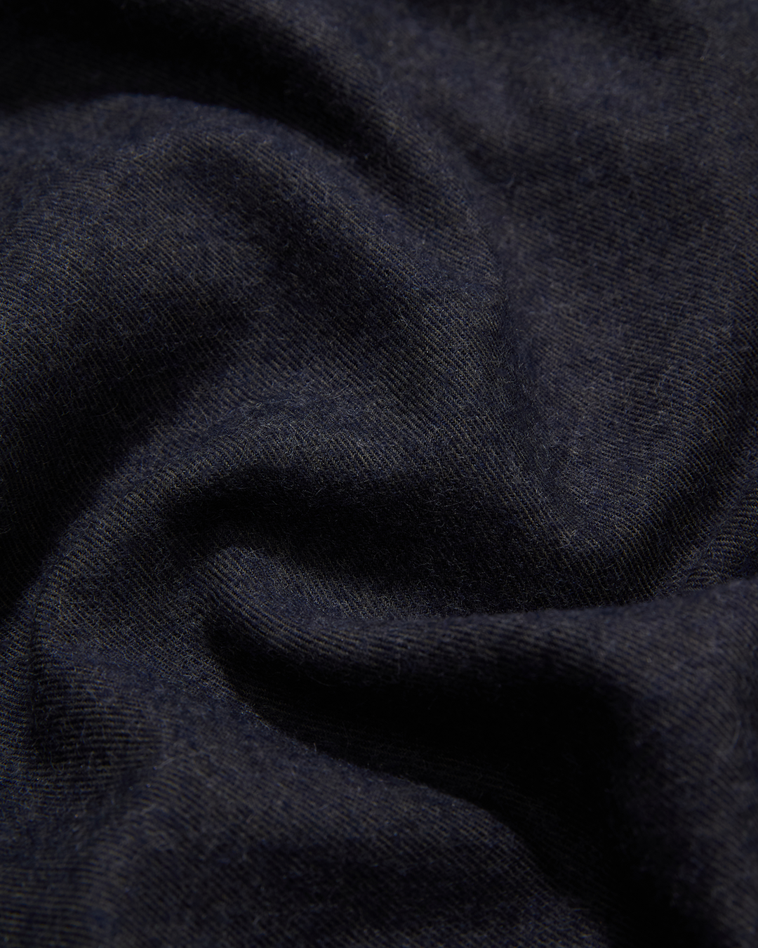 Cotton & Cashmere Long Sleeve Smock Flint Twill