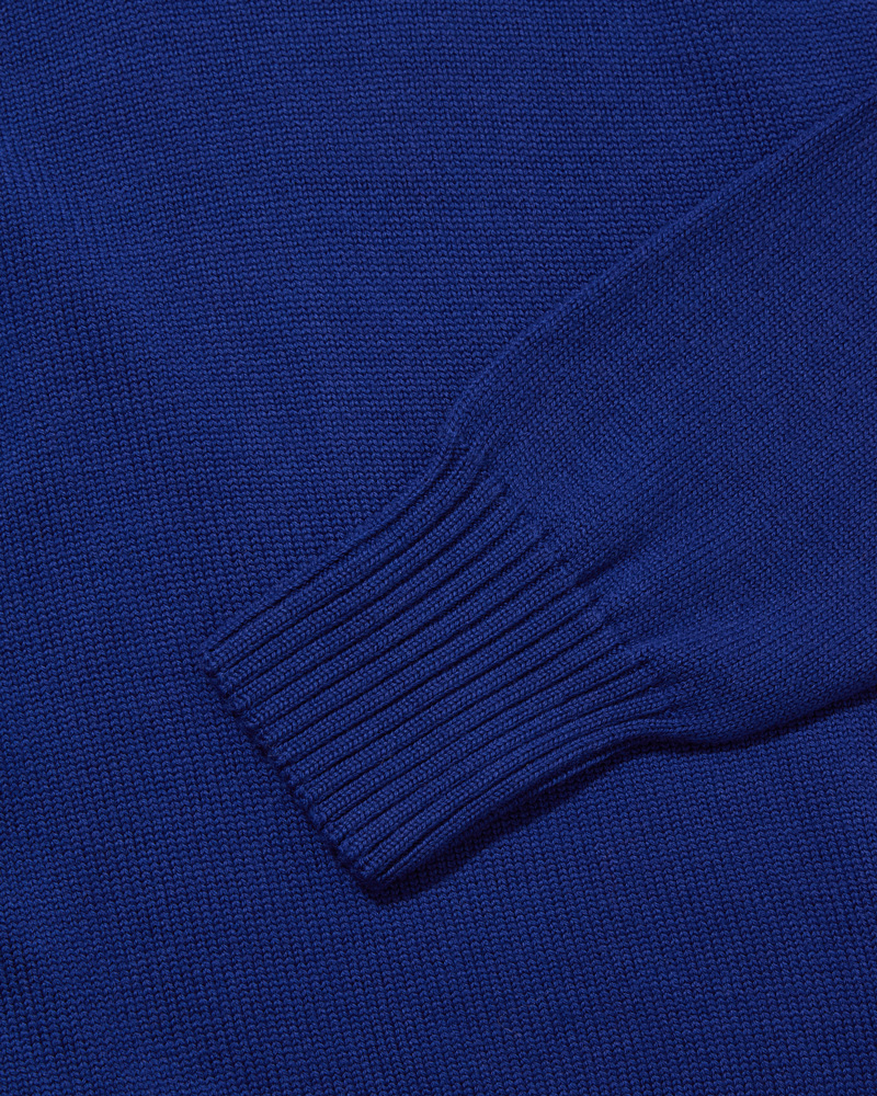 Merino Crewneck Golborne Blue