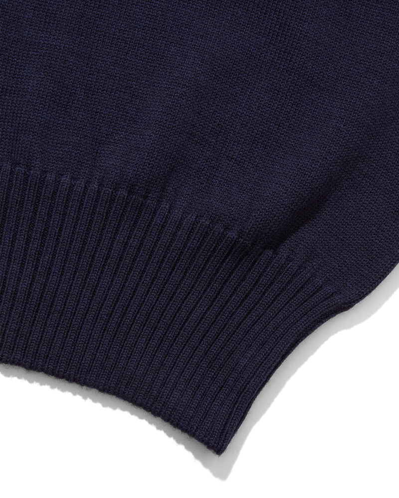 Merino Crewneck Navy Anthracite