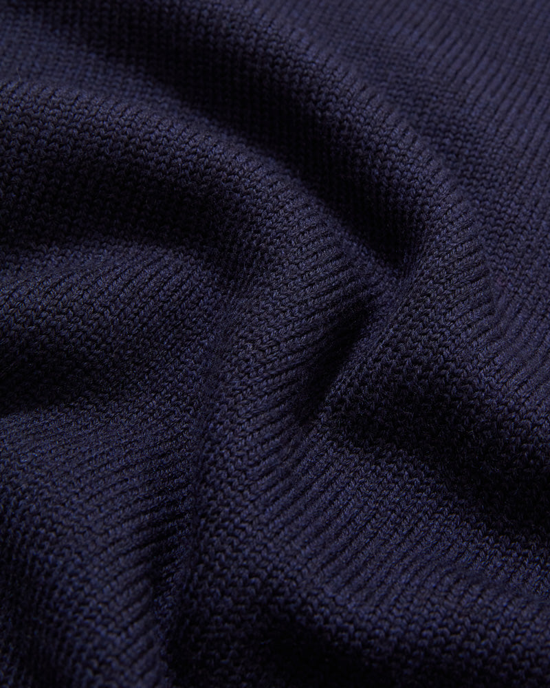 Merino Crewneck Navy Anthracite