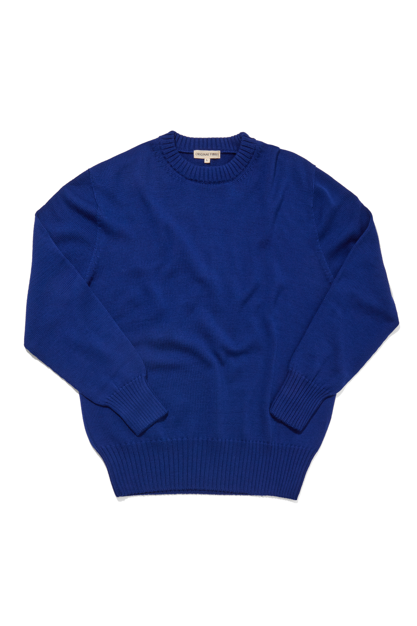 Merino Crewneck Golborne Blue