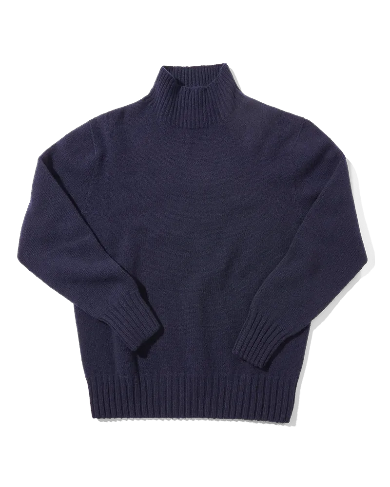 Mock Neck Midnight