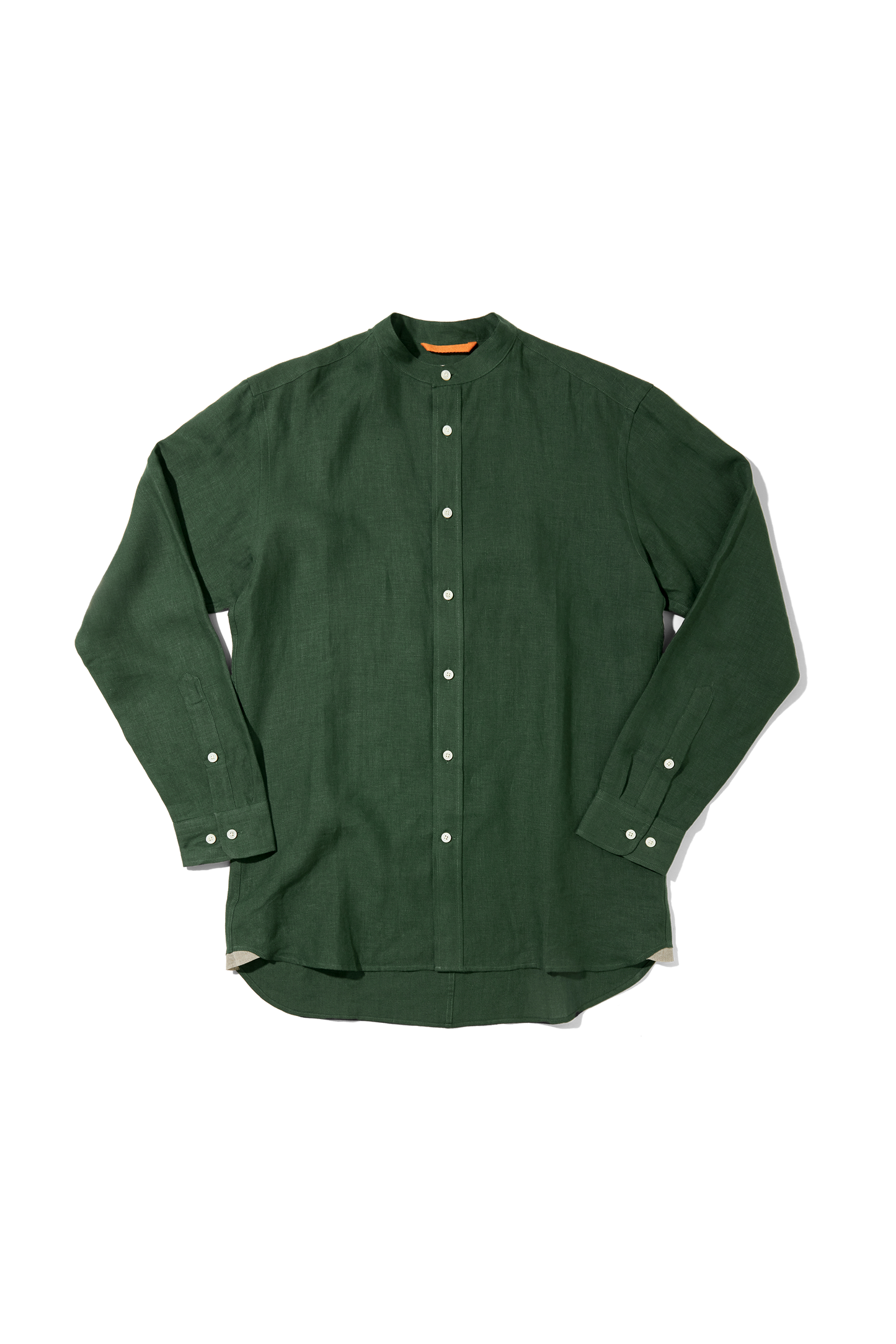 Medium Weight Linen Grandpa Jade