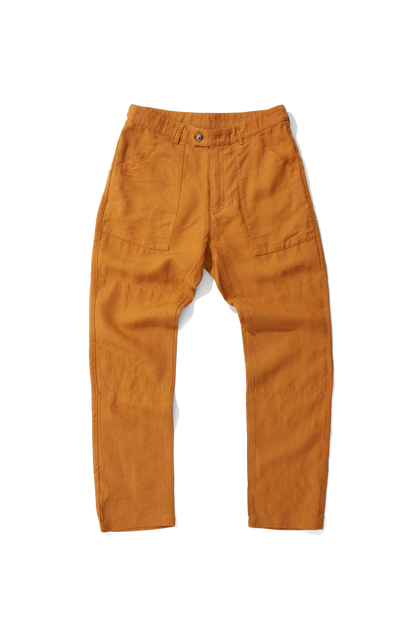 Patch Pocket Trousers Ginger