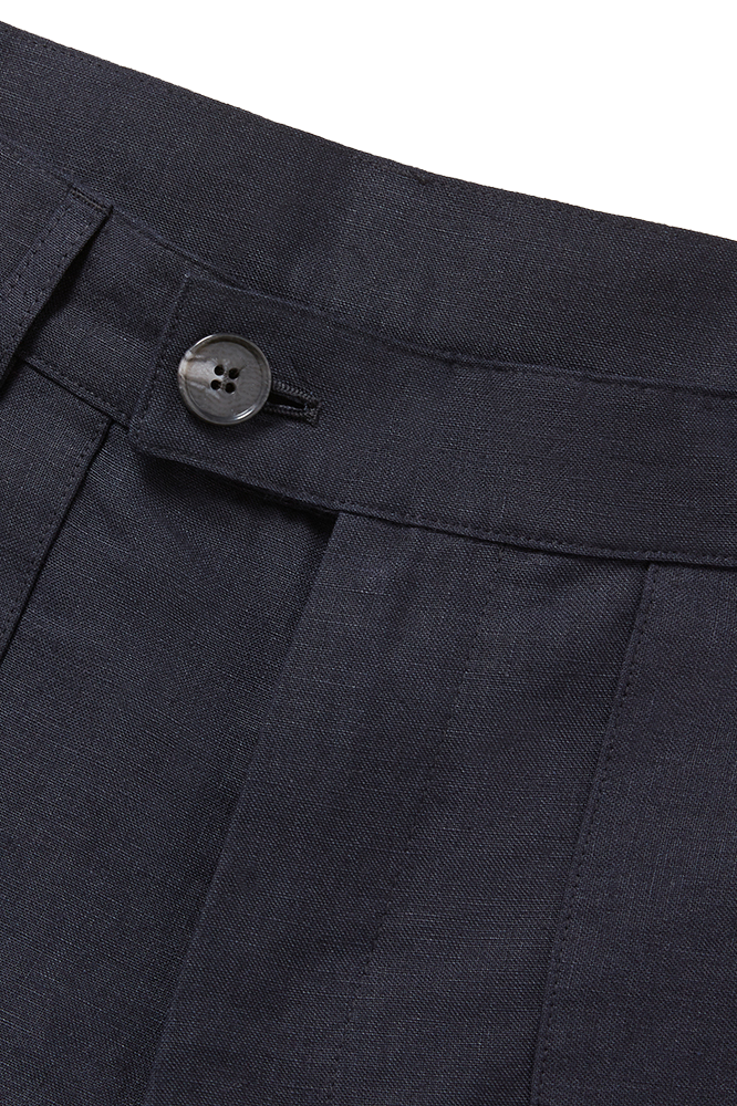 Patch Pocket Shorts 7 Inch Navy Blue
