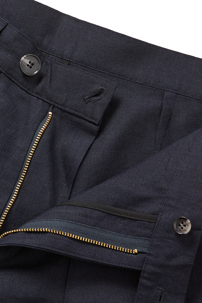 Patch Pocket Shorts 7 Inch Navy Blue