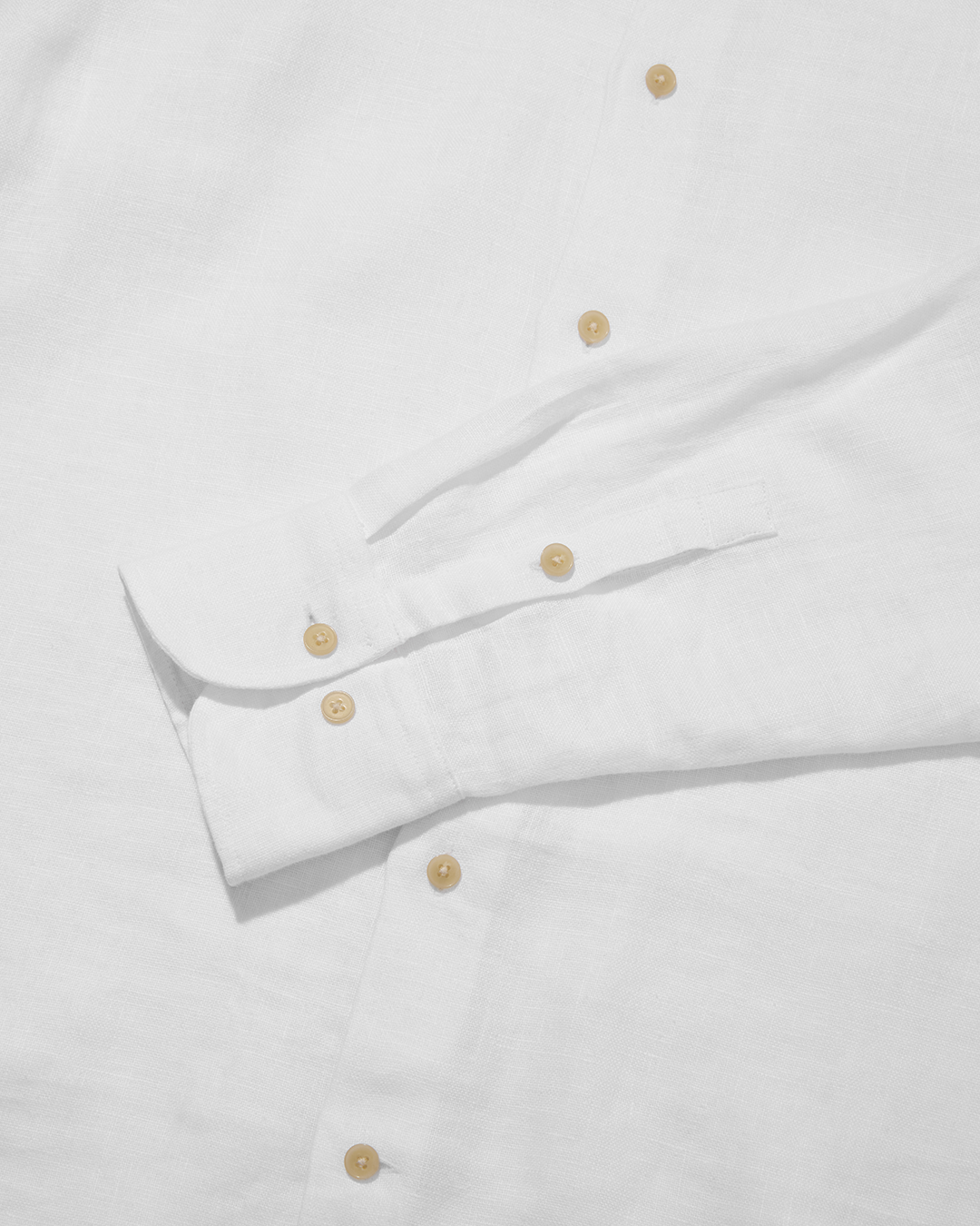 Heavy Linen Signature White