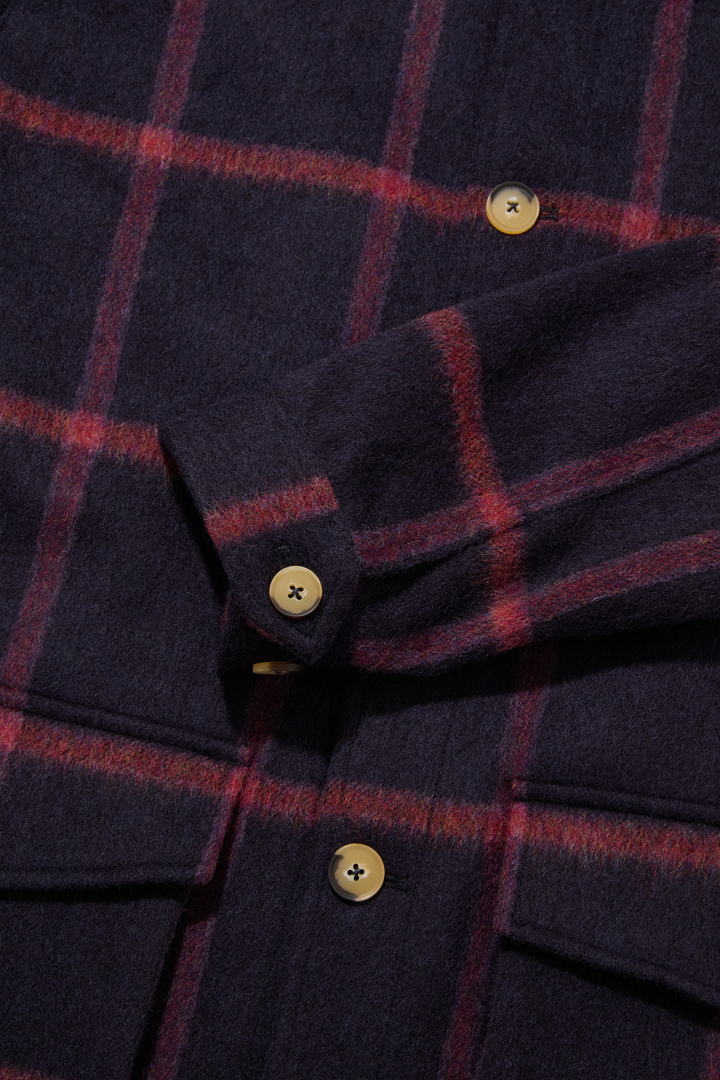 Wool Field Jacket Cairngorm Check