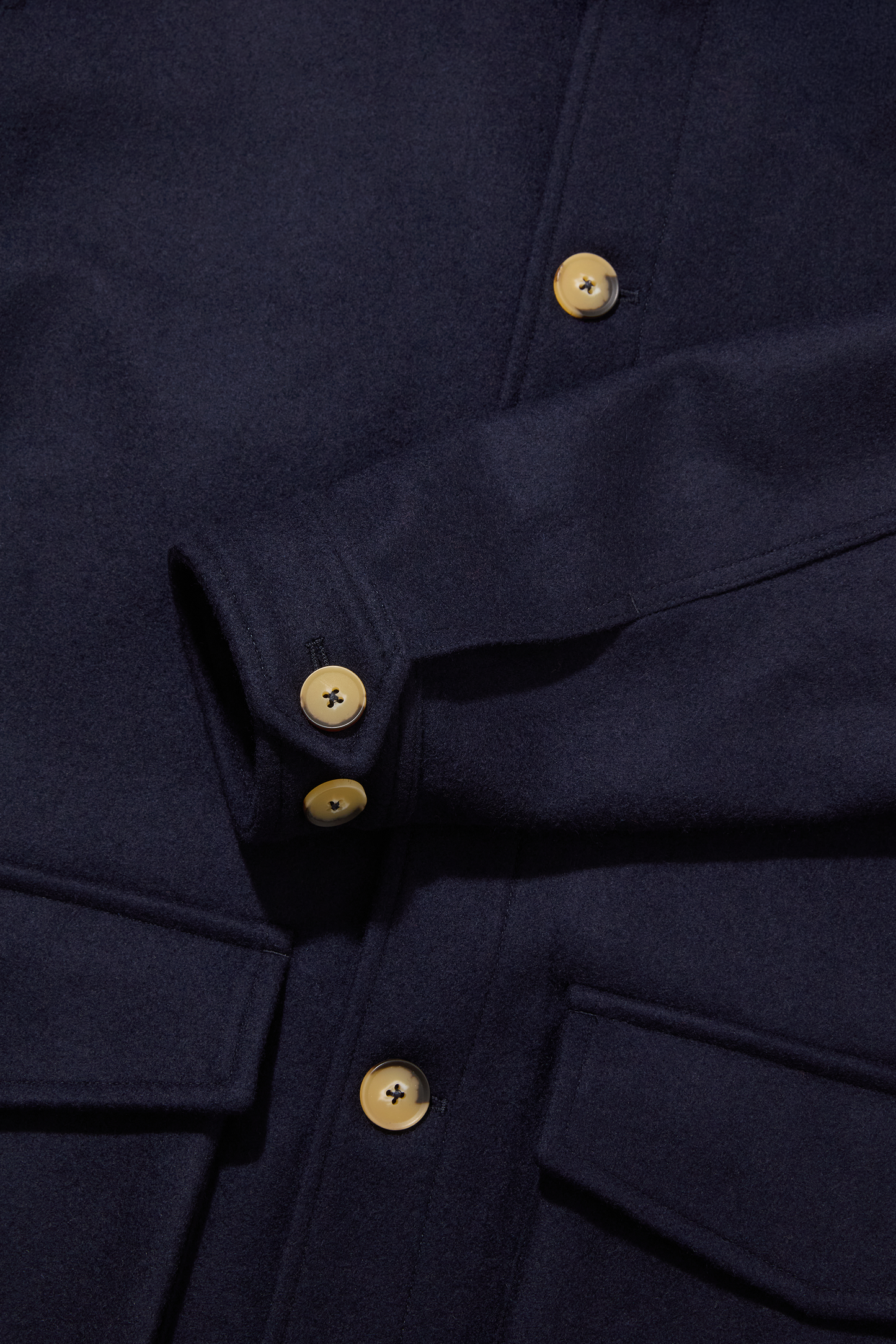 Wool Field Jacket Ink