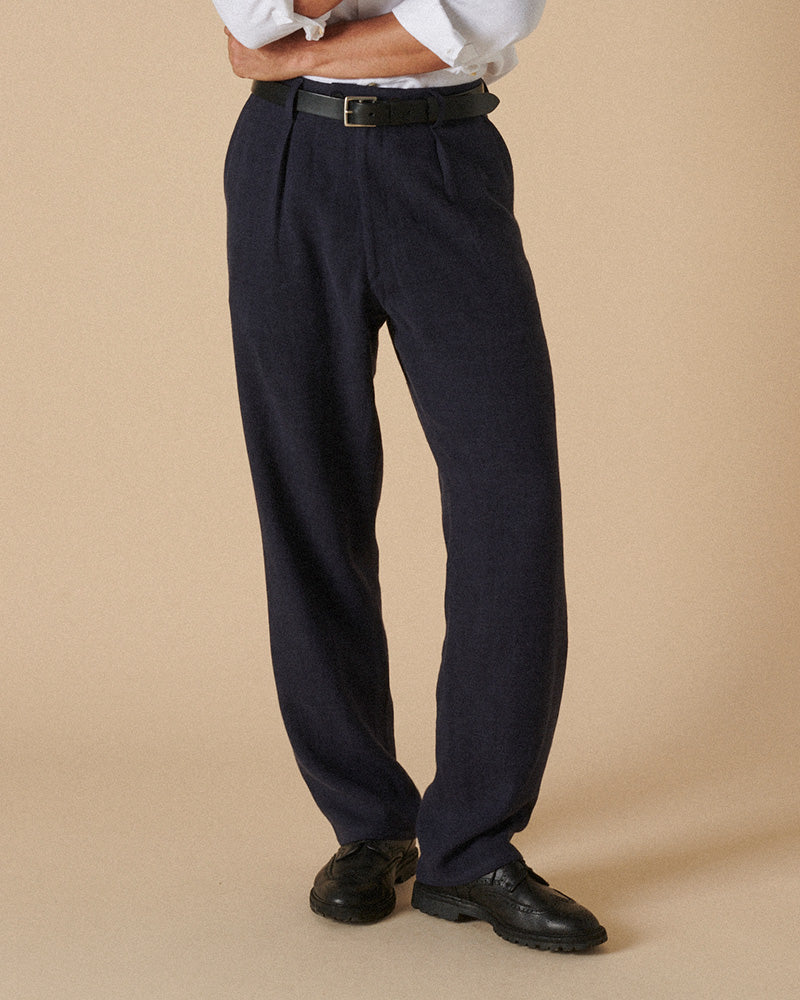 Straight Legs Soft Navy