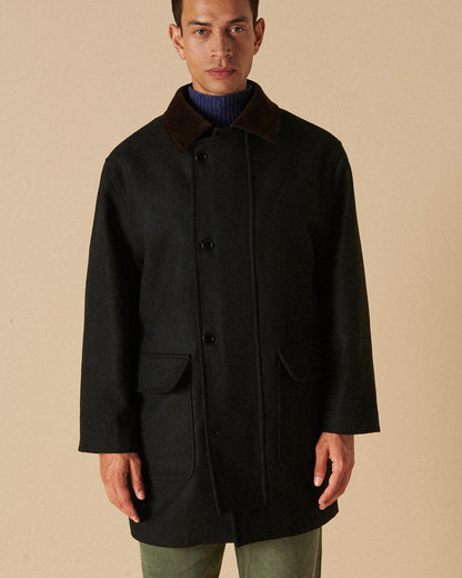 Responder Coat Charcoal Black