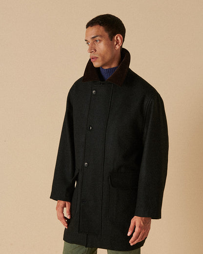 Responder Coat Charcoal Black