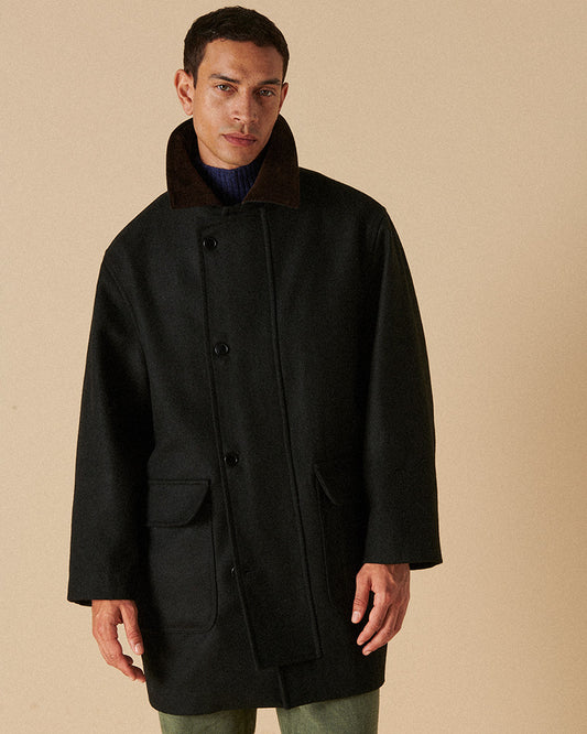 Responder Coat Charcoal Black
