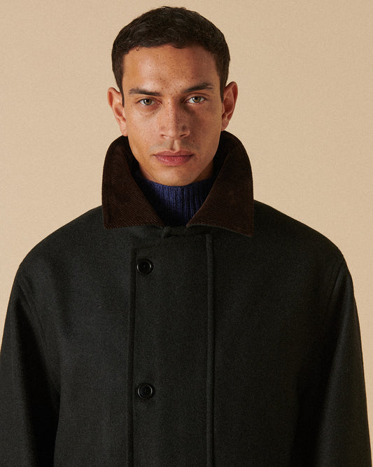 Responder Coat Charcoal Black