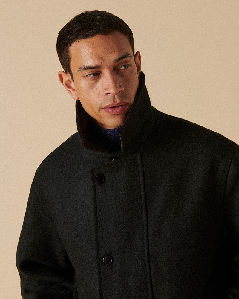 Responder Coat Charcoal Black