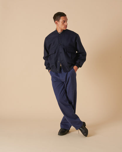 Melton Navy Varsity Bomber