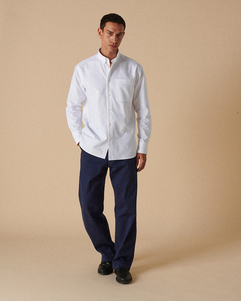 Oxford Cloth Button Down Optical White