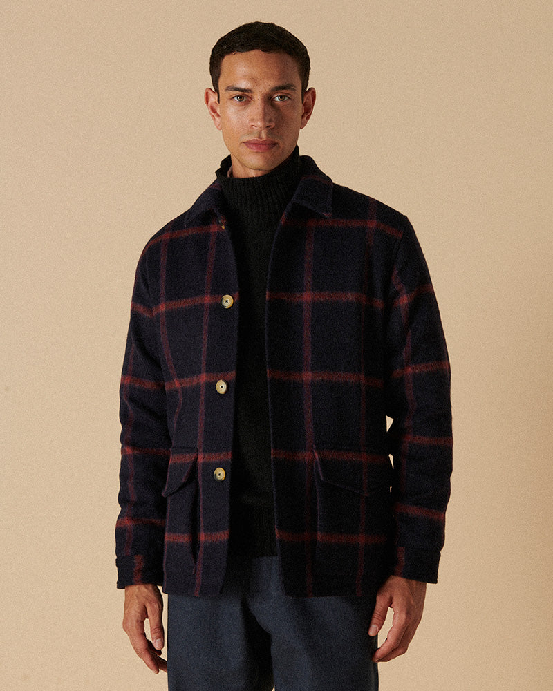 Wool Field Jacket Cairngorm Check