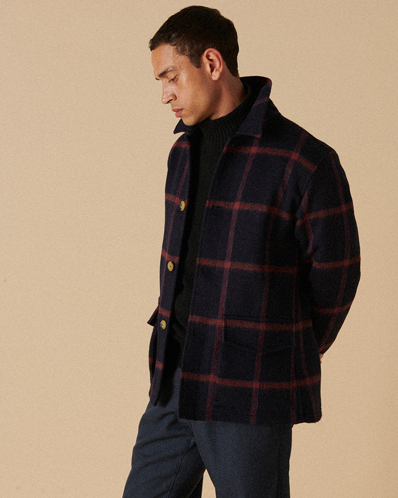Wool Field Jacket Cairngorm Check