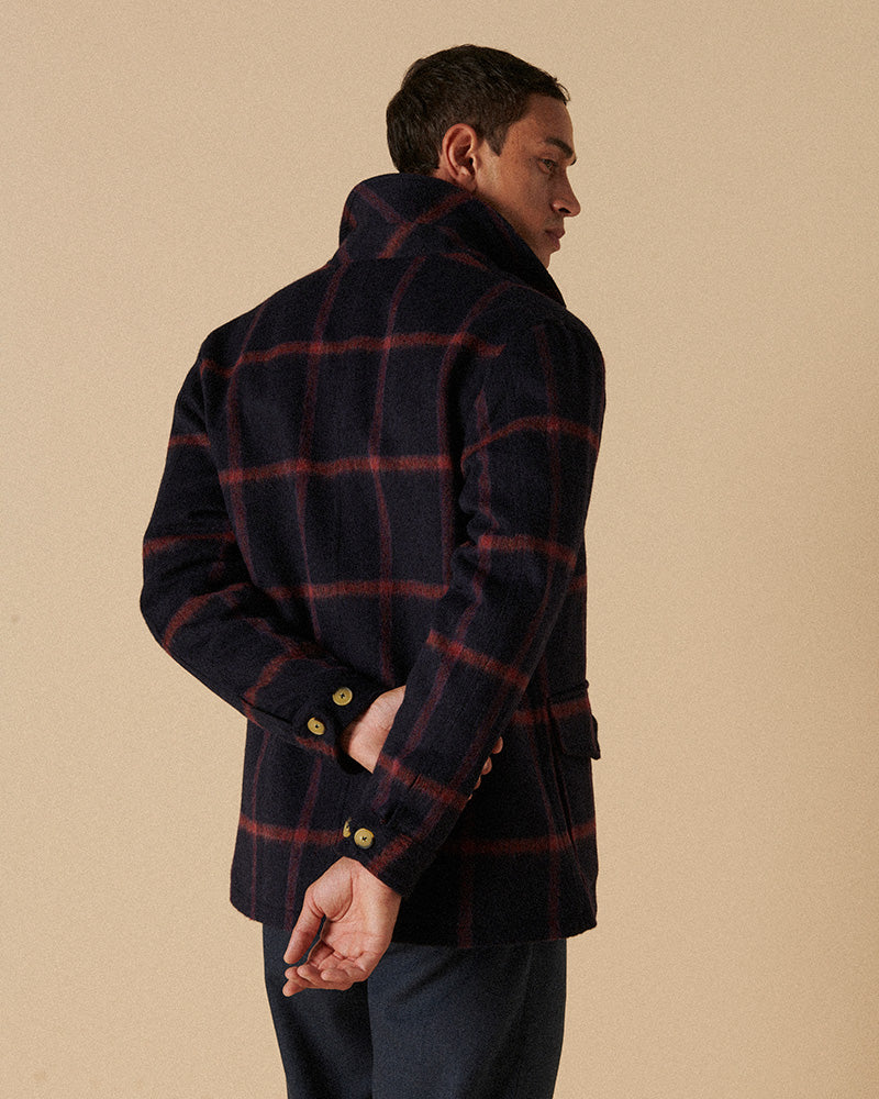 Wool Field Jacket Cairngorm Check