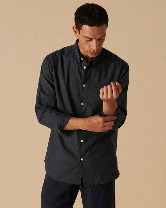 Cotton & Cashmere Signature Flint Twill