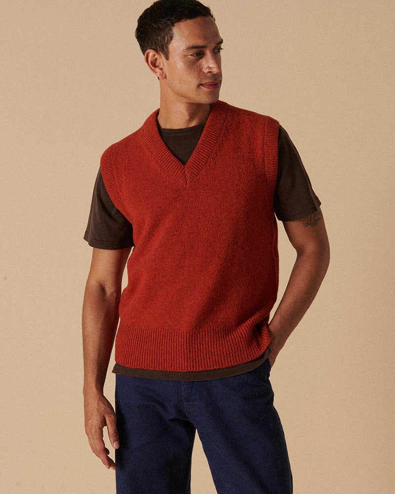 Sleeveless Tank Carmina Red