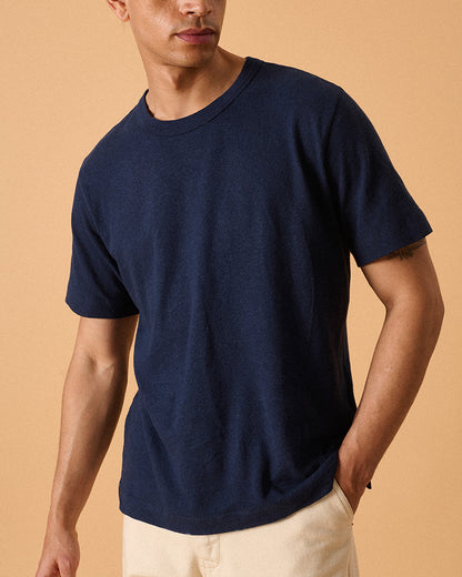 MbS X OF T Shirt Ink Blue