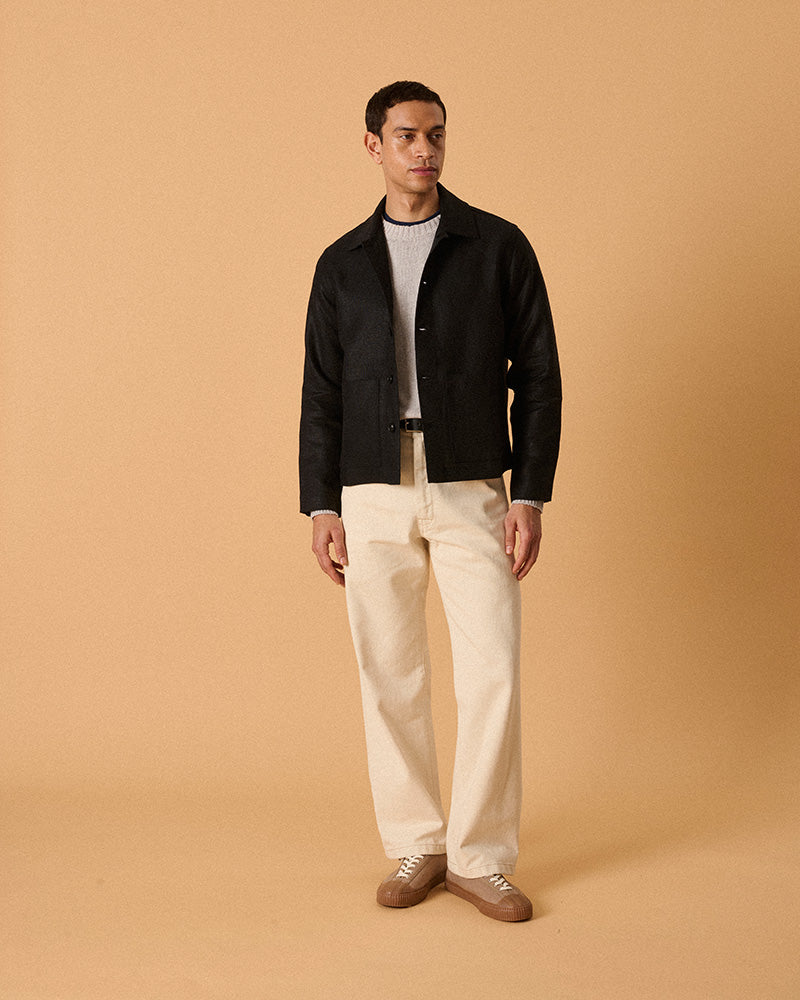 MbS X OF Worker's Jacket Black