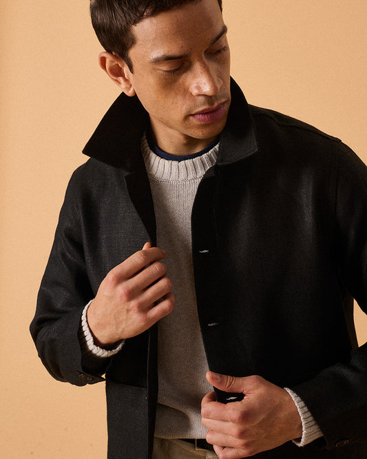 MbS X OF Worker's Jacket Black