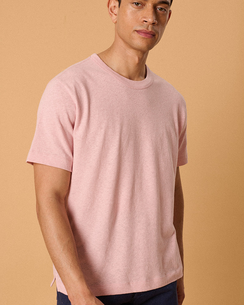 MbS X OF T Shirt Faded Peach