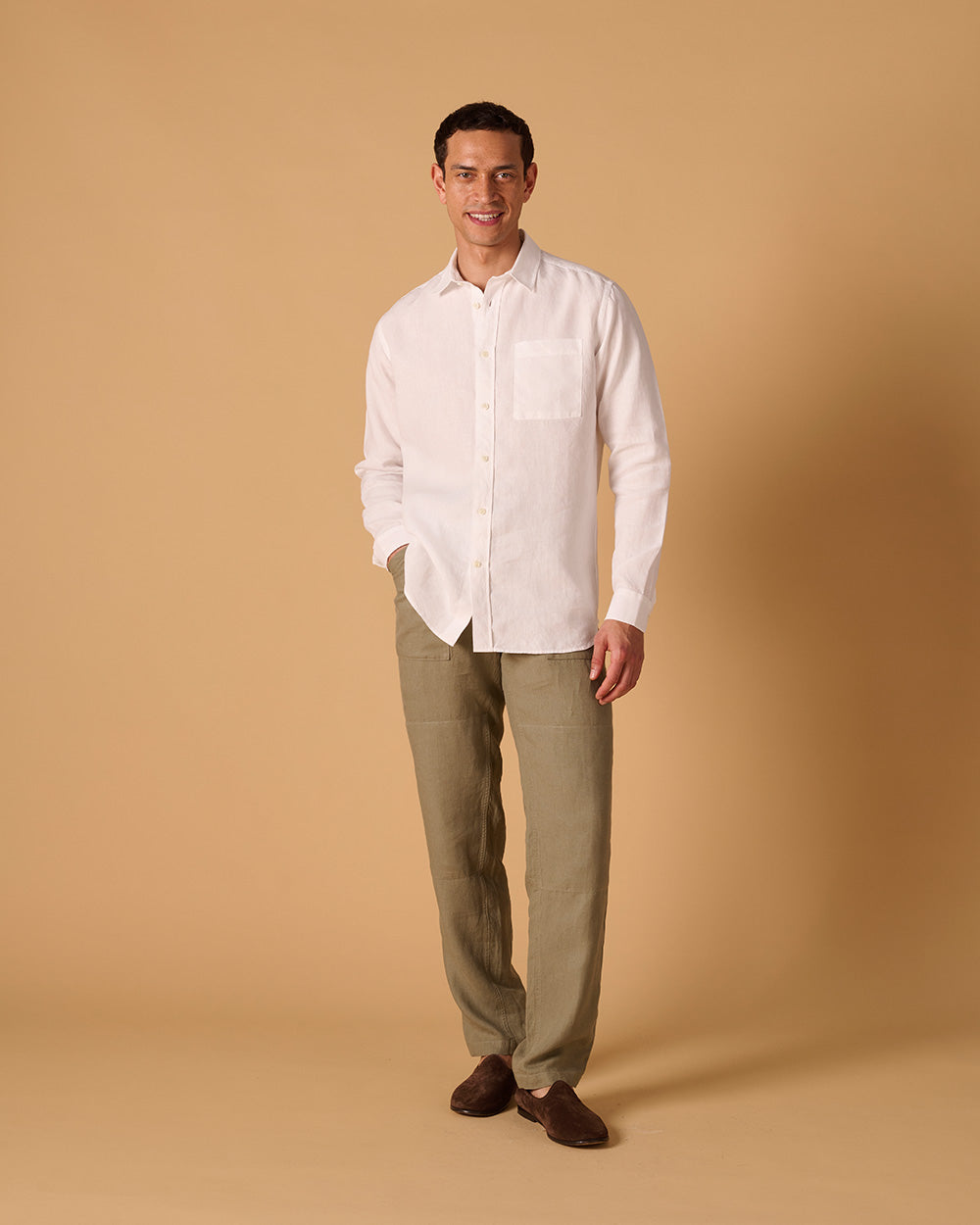 Our Ultimate White Linen Shirt
