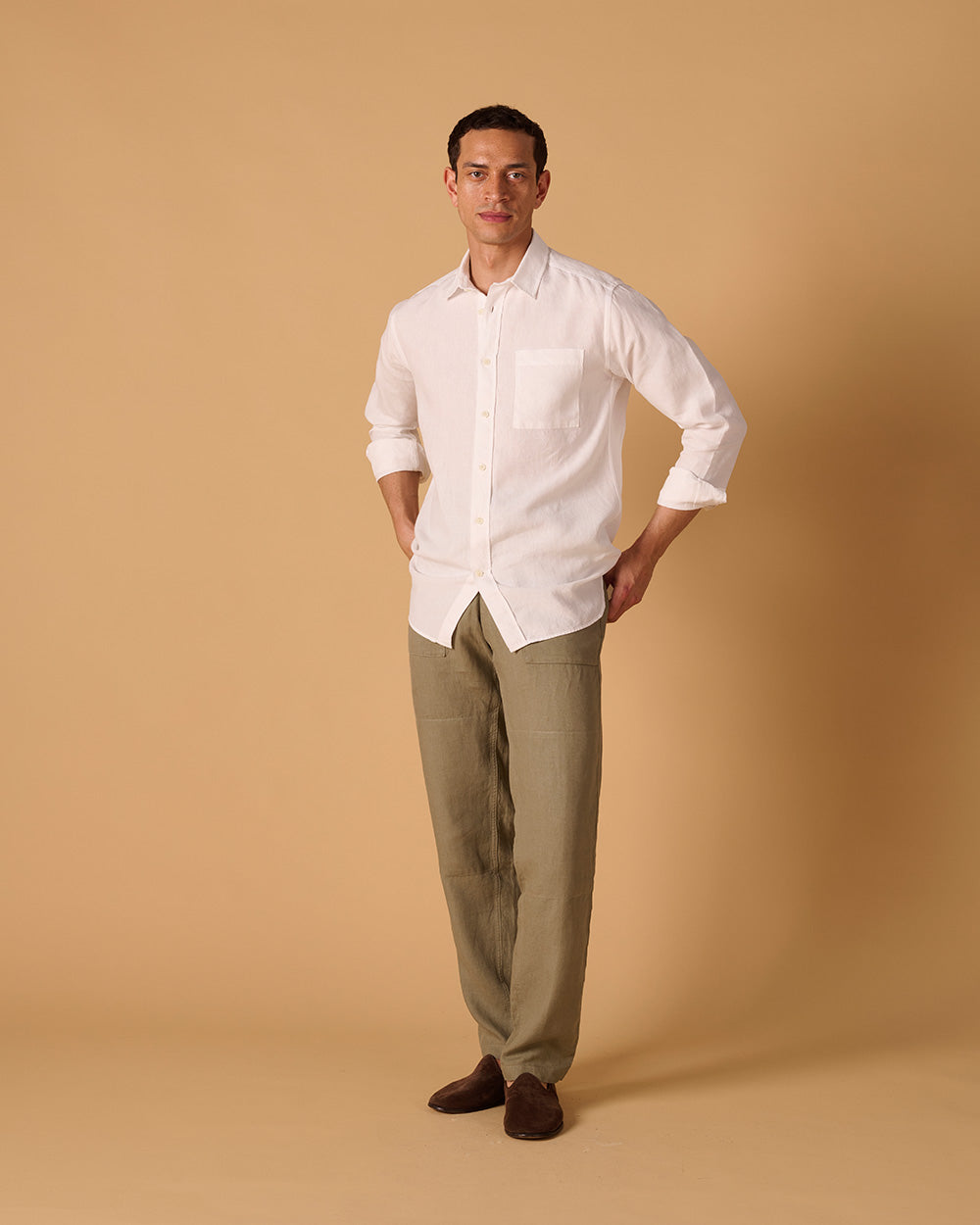 Our Ultimate White Linen Shirt