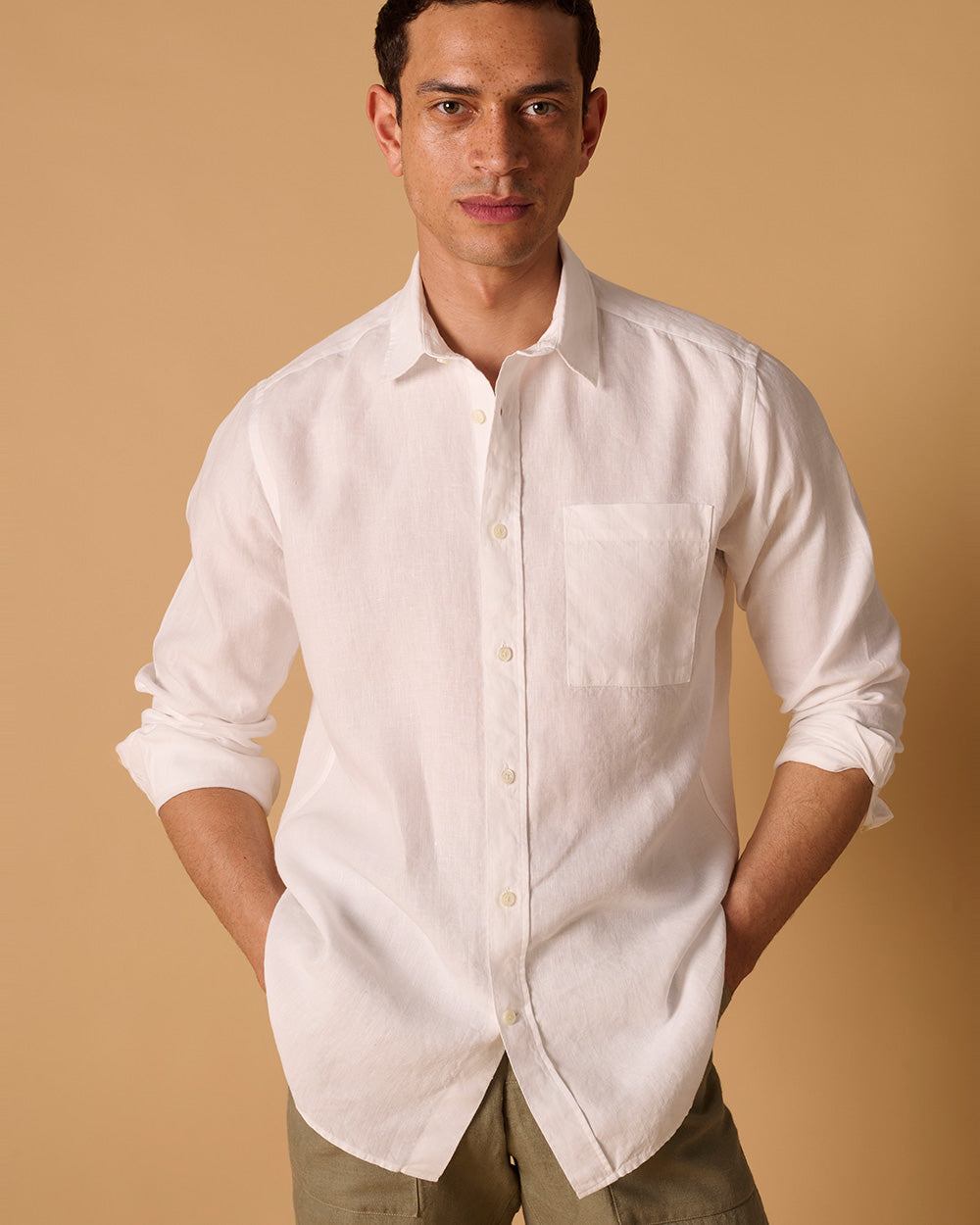Our Ultimate White Linen Shirt