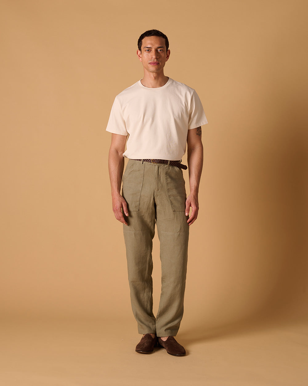 Patch Pocket Trouser Khaki