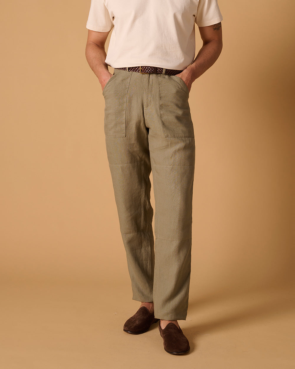 Patch Pocket Trouser Khaki