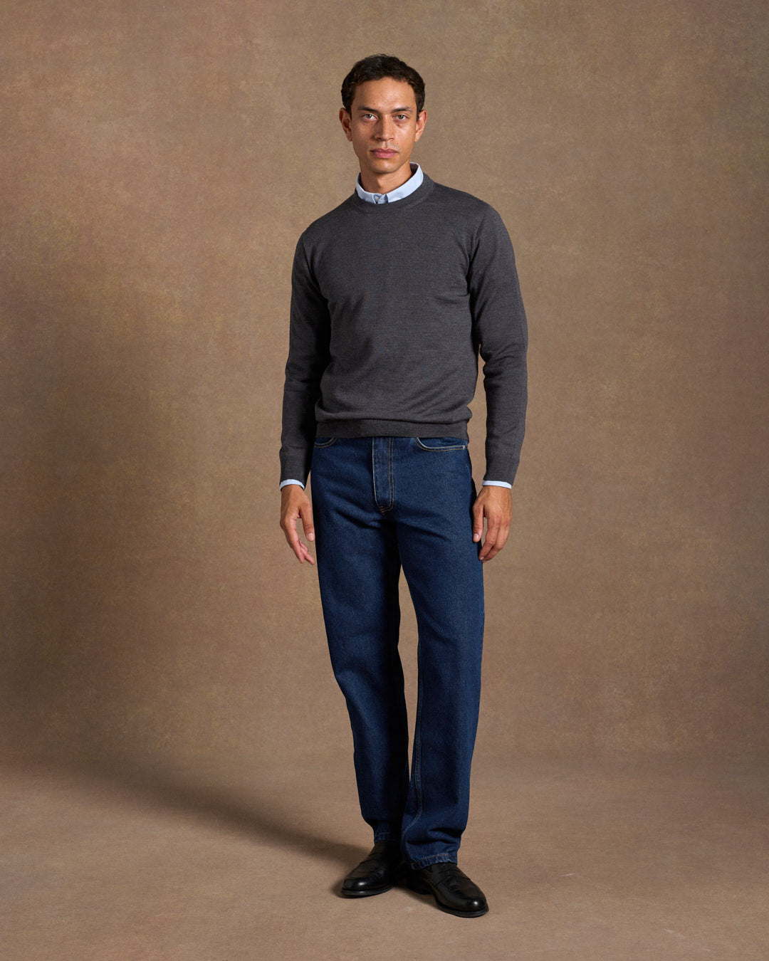 Classic Crewneck Grey Melange