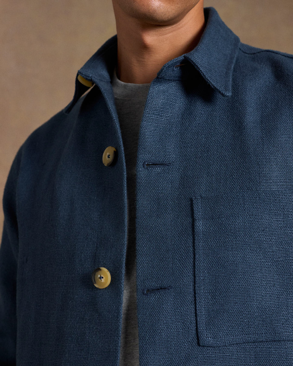 Railway Jacket French Blue