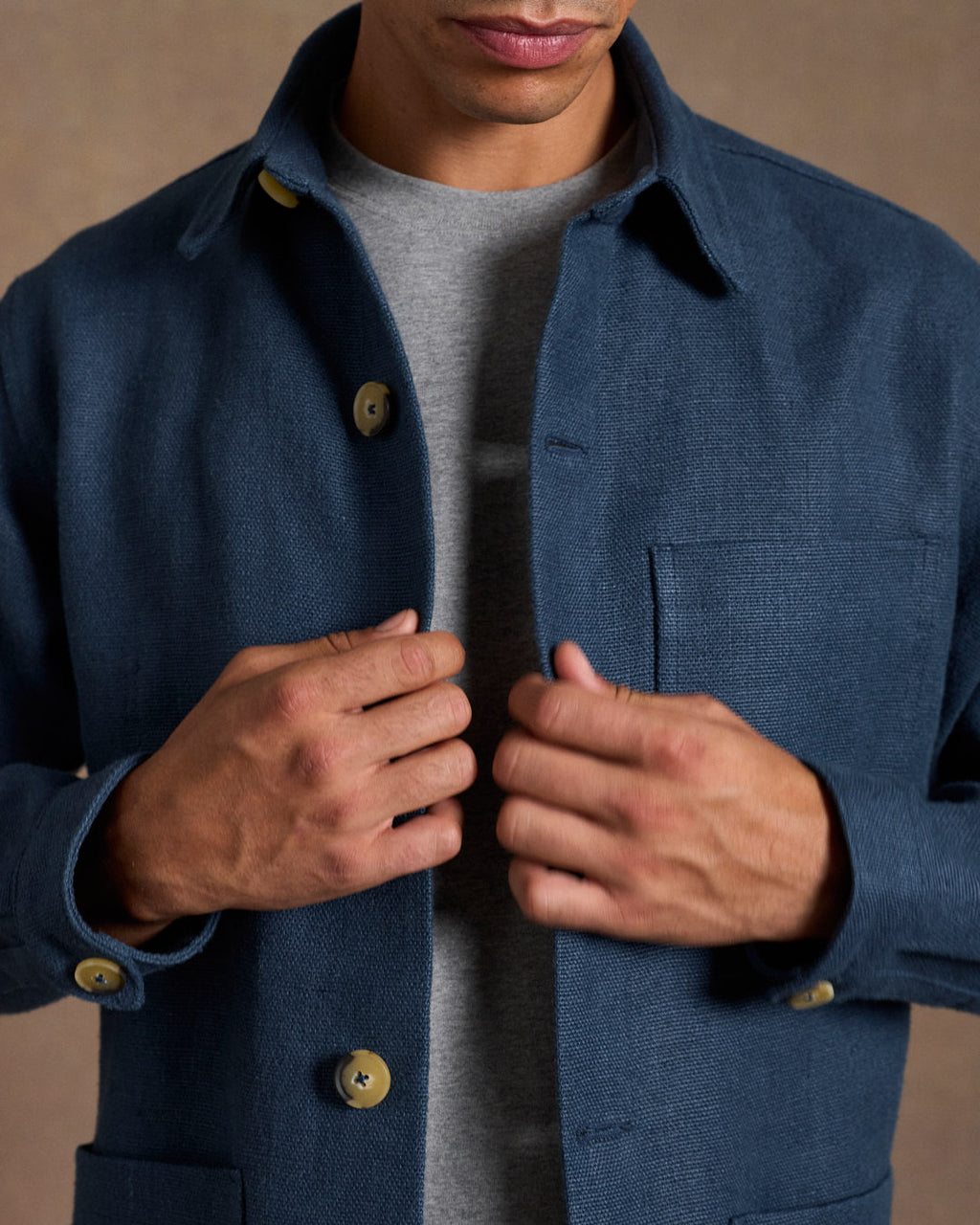 Railway Jacket French Blue