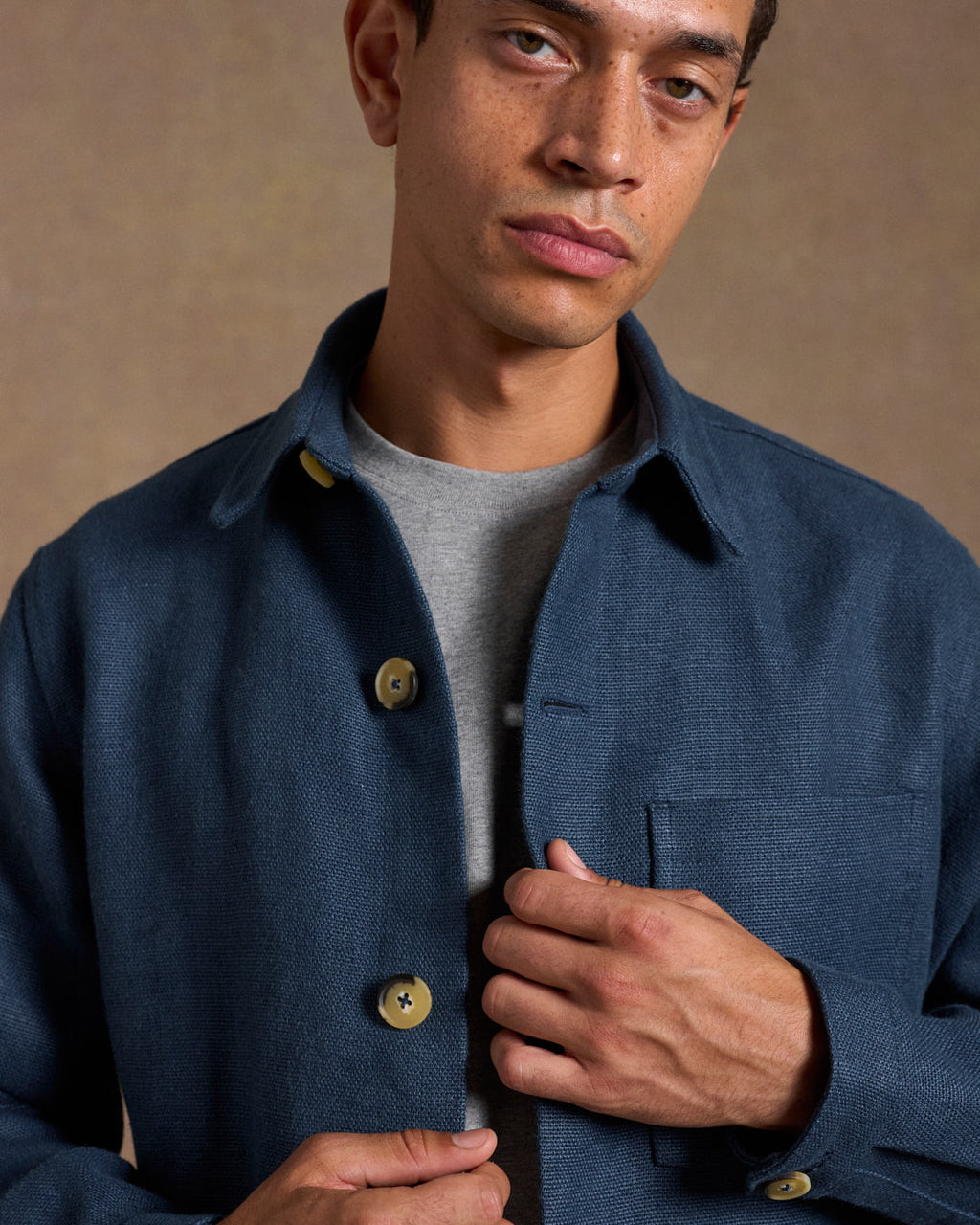 Railway Jacket French Blue